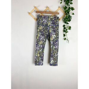 LULULEMON | Wunder Under Crop II *Full-On Luxtreme Floral Sport B35